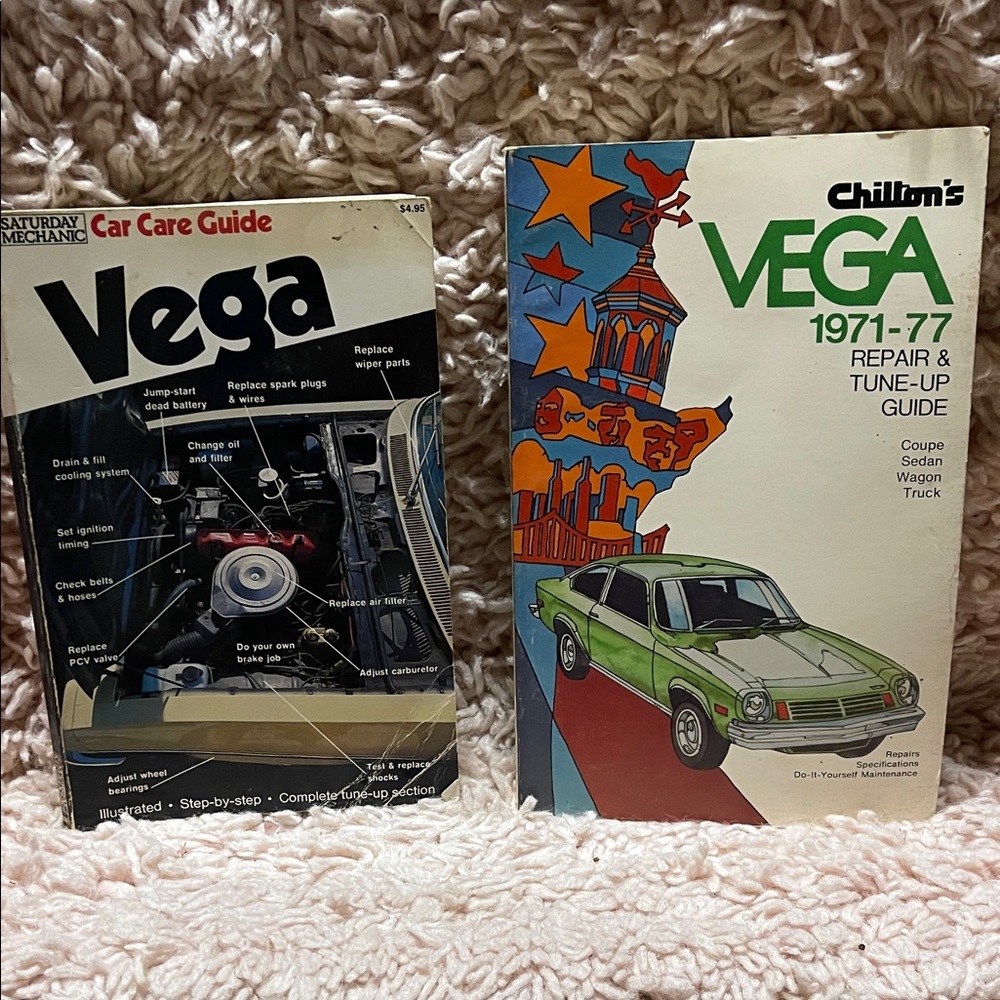 Set Of 2 - Vega Repair & Tune-Up Guide